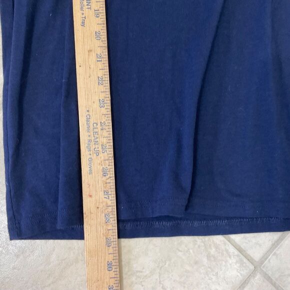 Polo Ralph Lauren Shirt Men's Small Blue Rainbow Logo Spell out Long Sleeve - Picture 5 of 8